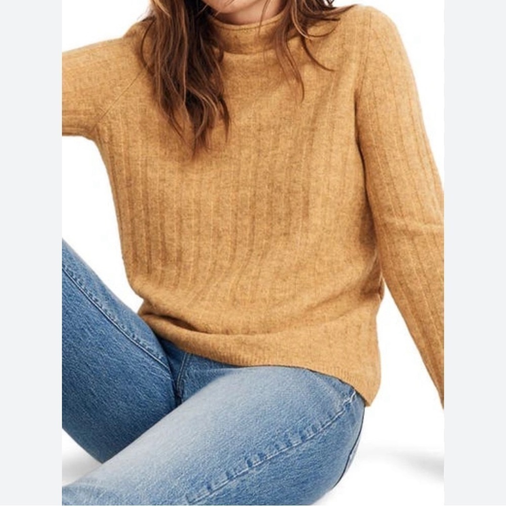 Madewell Evercrest Turtleneck Sweater Size XS